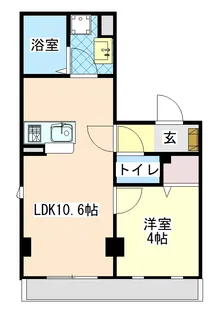 ハイステージ金沢文庫II【4階】の間取り