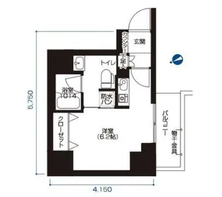 アーバネックス大森【2階】の間取り