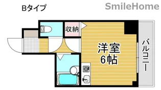 サンピアユタカ岸里東【2階】の間取り