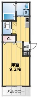 フジパレス蛍池北町【1階】の間取り