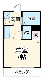スペースヒルズ【1階】の間取り