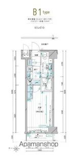 メインステージ錦糸町VIエグザ【4階】の間取り