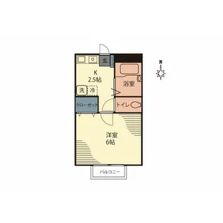 MTフラットI【2階】の間取り