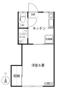 グリーンハウス【2階】の間取り