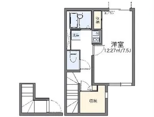 レオネクストプランタン【2階】の間取り