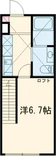 レジェンド駒沢【2階】の間取り
