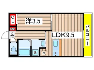 Arrivo Tres【3階】の間取り