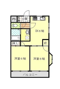 フェニックスK【2階】の間取り