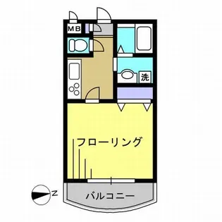ロワイヤルコート【1階】の間取り