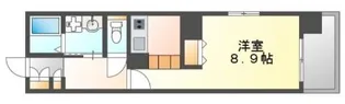 グラビスコート上幟町【13階】の間取り