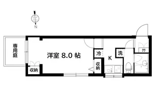 ロイヤルマンション柳沢【1階】の間取り