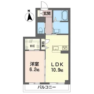 ヴィル・ナタル【2階】の間取り
