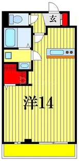 CRESCENT COURT【1階】の間取り