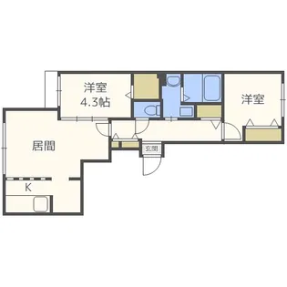 PrendreN12【3階】の間取り