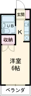グレイス国分寺【1階】の間取り