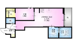 REGALEST rice【3階】の間取り