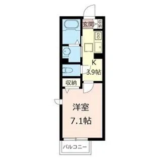 アビタシオンIII【1階】の間取り