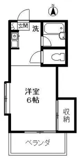 アメニティM【2階】の間取り