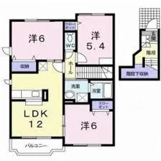 コンシアンス【2階】の間取り