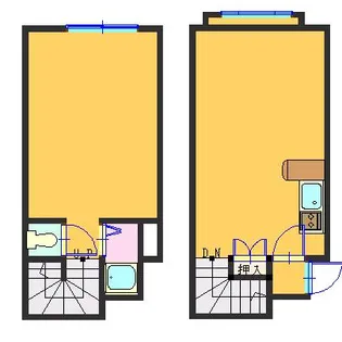 グリュンベーク【2階】の間取り