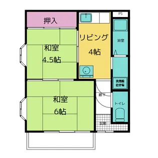 第二トミエマンション【1階】の間取り