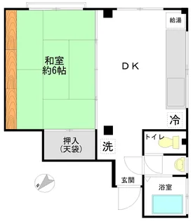 平原ビル【3階】の間取り