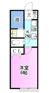 フォルス【2階】の間取り