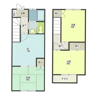 神奈川県中郡二宮町二宮【一戸建】の間取り