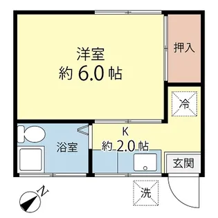 コーポ辻【2階】の間取り