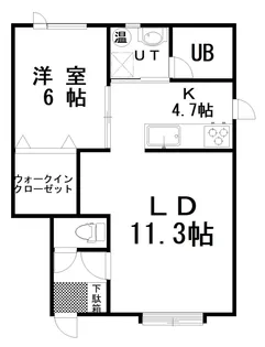 BeLoved【1階】の間取り