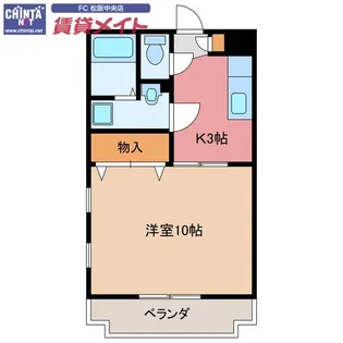 Prominent Lepidus【1階】の間取り