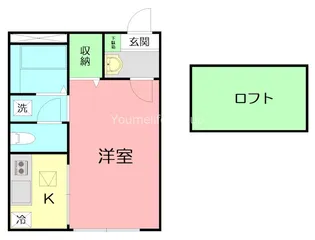 ガラージュ湘南【2階】の間取り