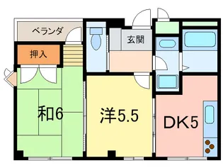 レックビル【3階】の間取り