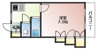 グリーンパーク大芝【4階】の間取り
