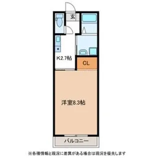 カーサオネスト金岡【1階】の間取り