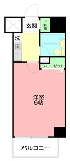 サニークレスト湘南平塚【10階】の間取り