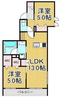 lami de Lion【1階】の間取り