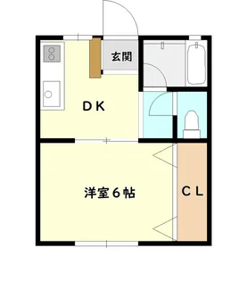 ユーコープ【2階】の間取り