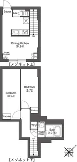 エスタート大井町フォレストの間取り