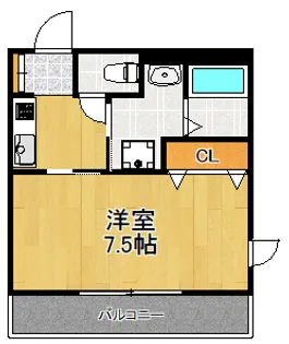 神奈川県横浜市港北区大豆戸町【マンション】の間取り