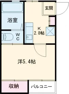 山一上中里ステーツ【2階】の間取り