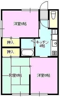 3Kの間取り画像