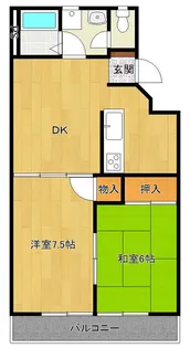 プリムローズ【2階】の間取り