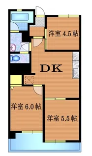 アメニティコウヤマ第2ガーデン【1階】の間取り