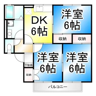 スカイガーデン・青沼【2階】の間取り