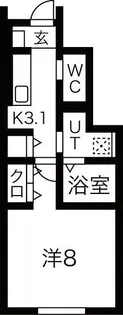 KSK北上II【1階】の間取り