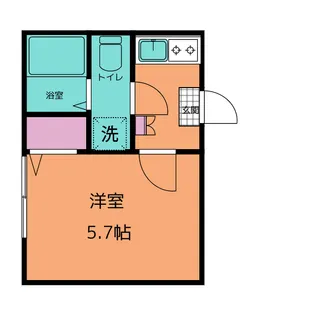 CasaCandai【1階】の間取り