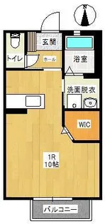 ラ・フォンテーヌ【2階】の間取り