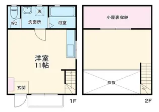 静岡県浜松市中央区助信町【一戸建】の間取り