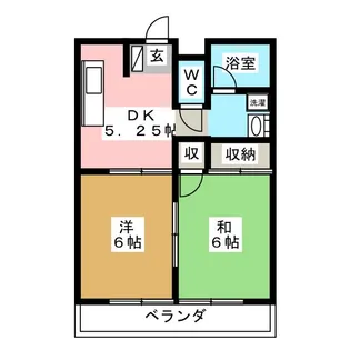 パークハイム【2階】の間取り